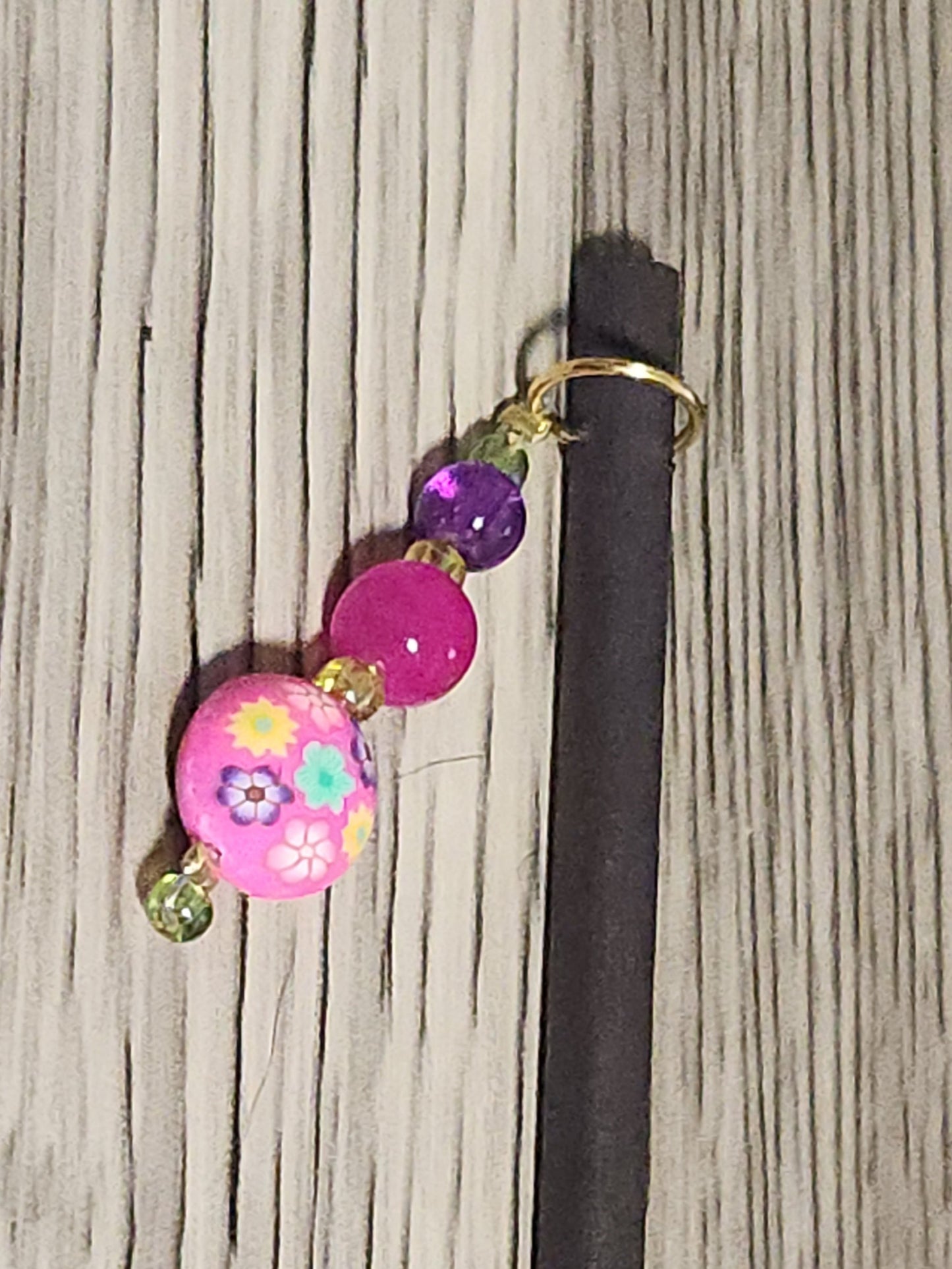 Petal Shower Beaded Hair Stick