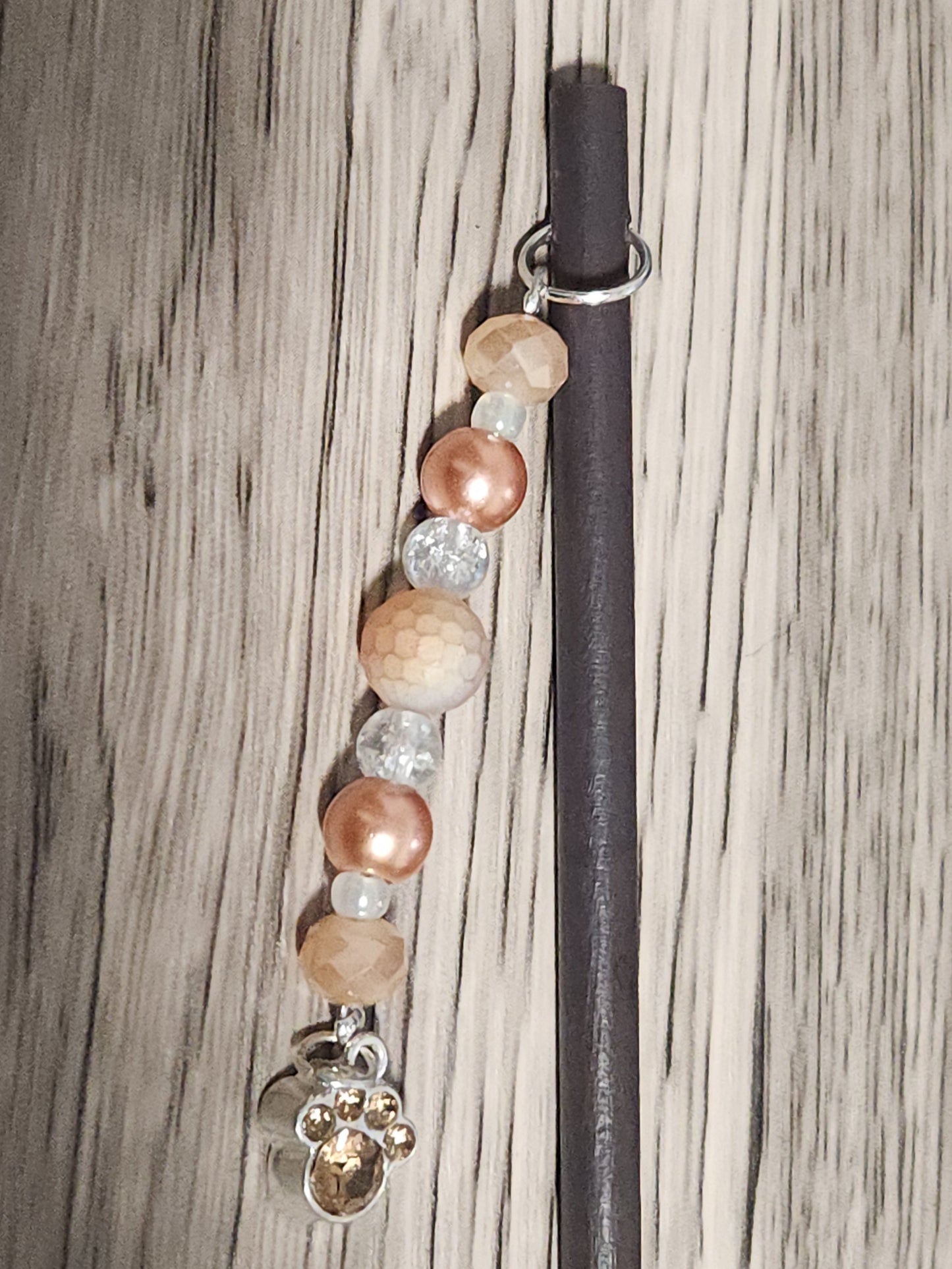 Fawn Paw Print Hair Stick