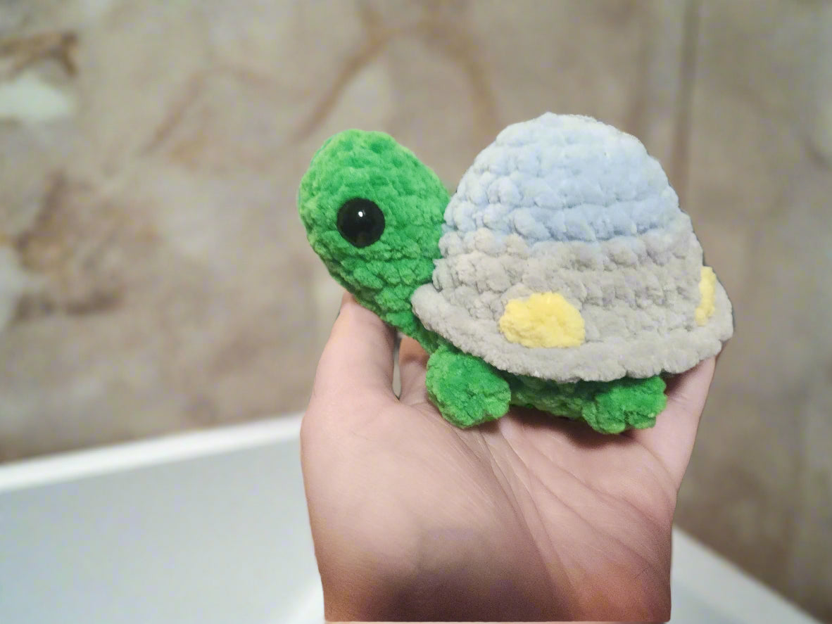 UFO Crochet Turtle Plushie