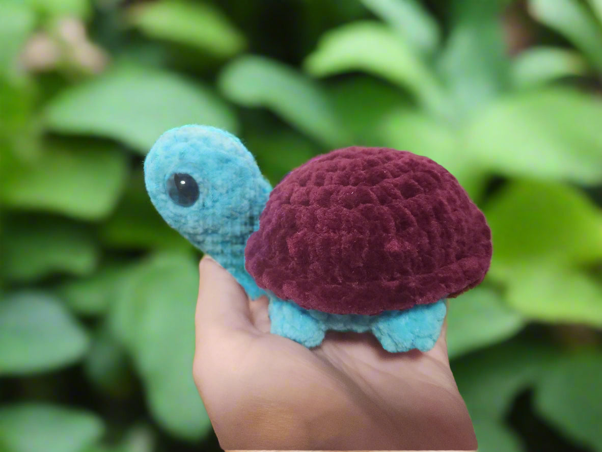 Playtime Turtle Crochet Plushie