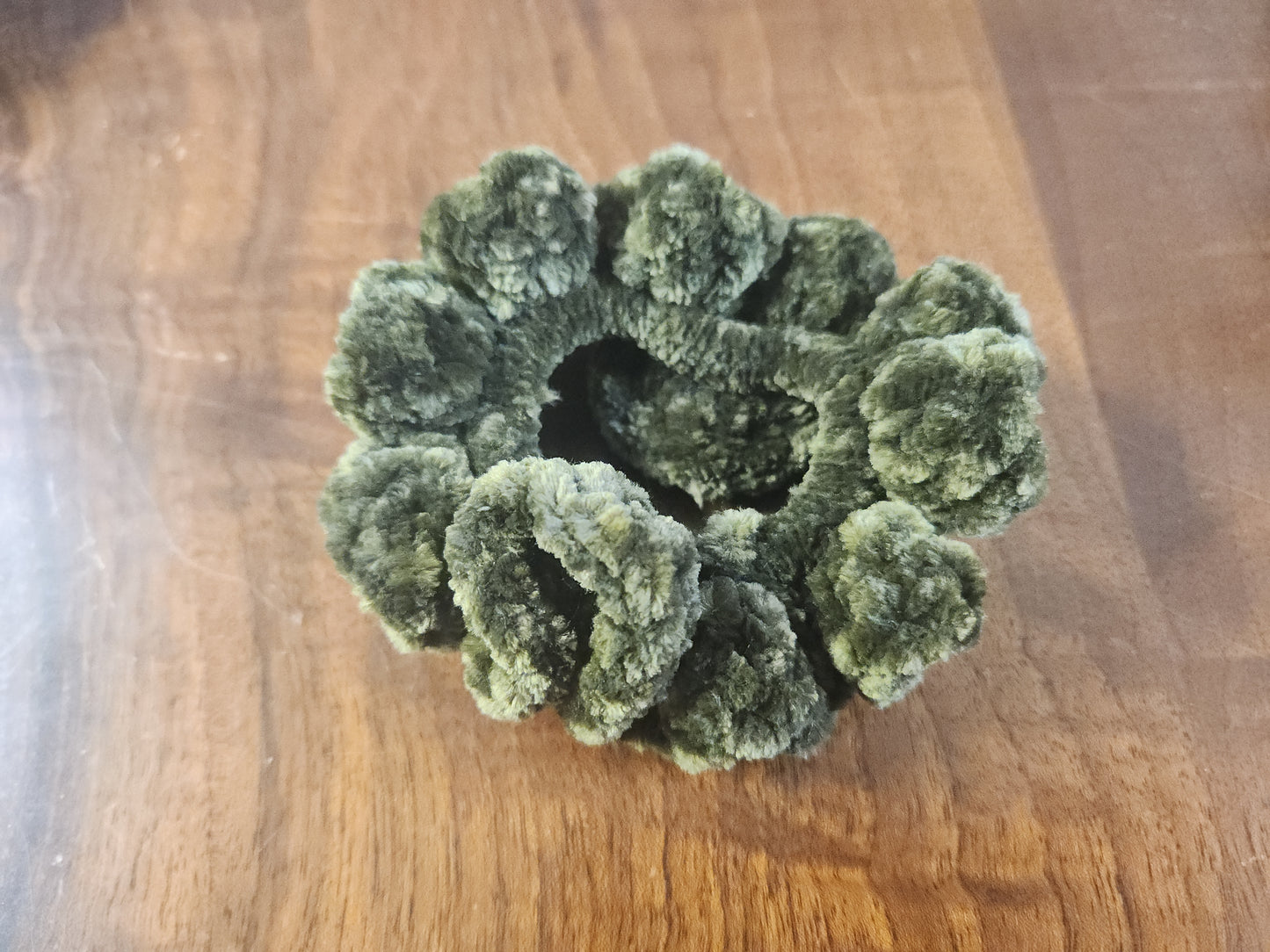 Set of Two Woodlands Crochet Scrunchies
