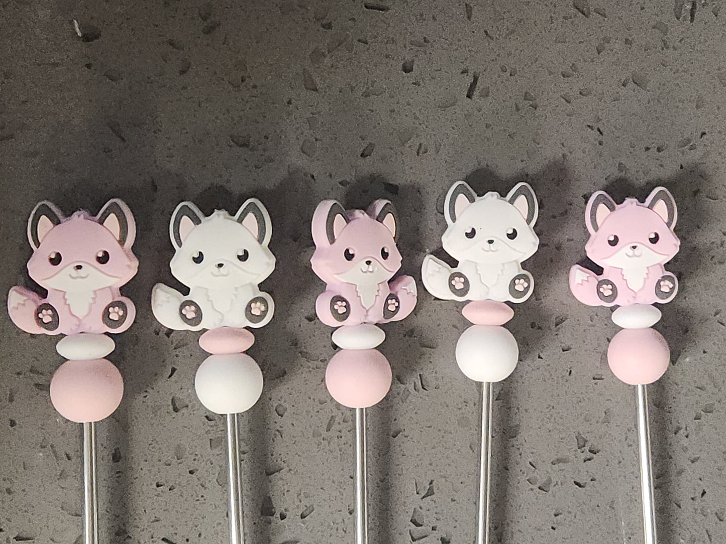 Sweetheart Fox Sprite Amigurumi Sticks