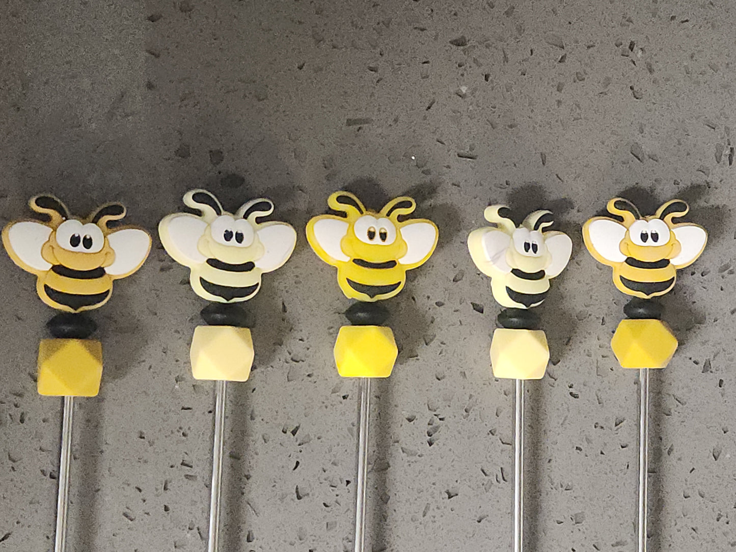 Buzzing Bumblebees Amigurumi Sticks