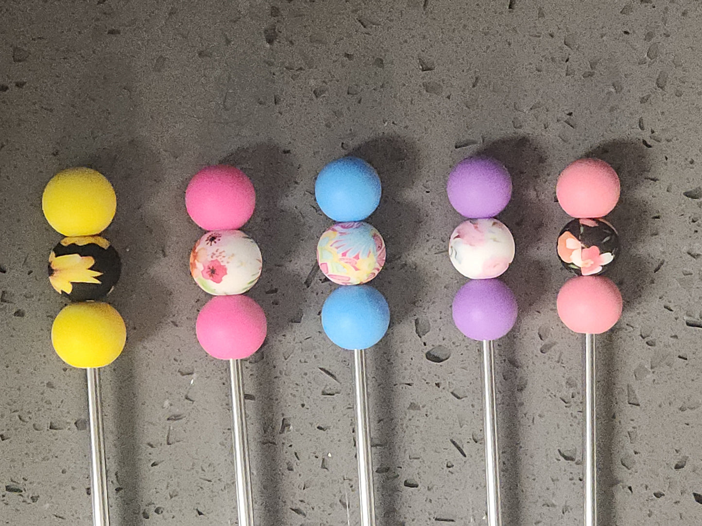 Flower Shop Amigurumi Sticks
