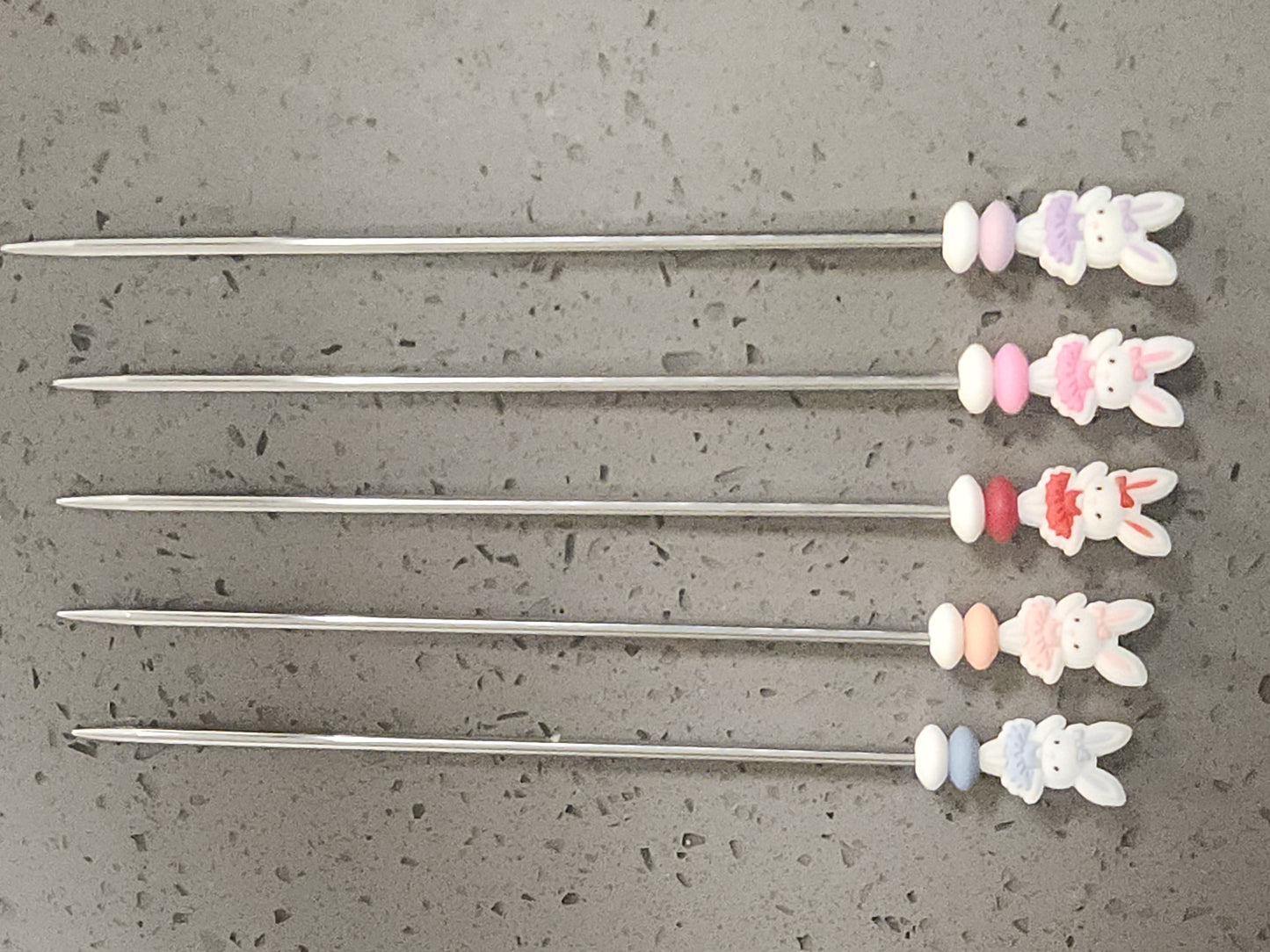 Bunny Ballet Amigurumi Sticks