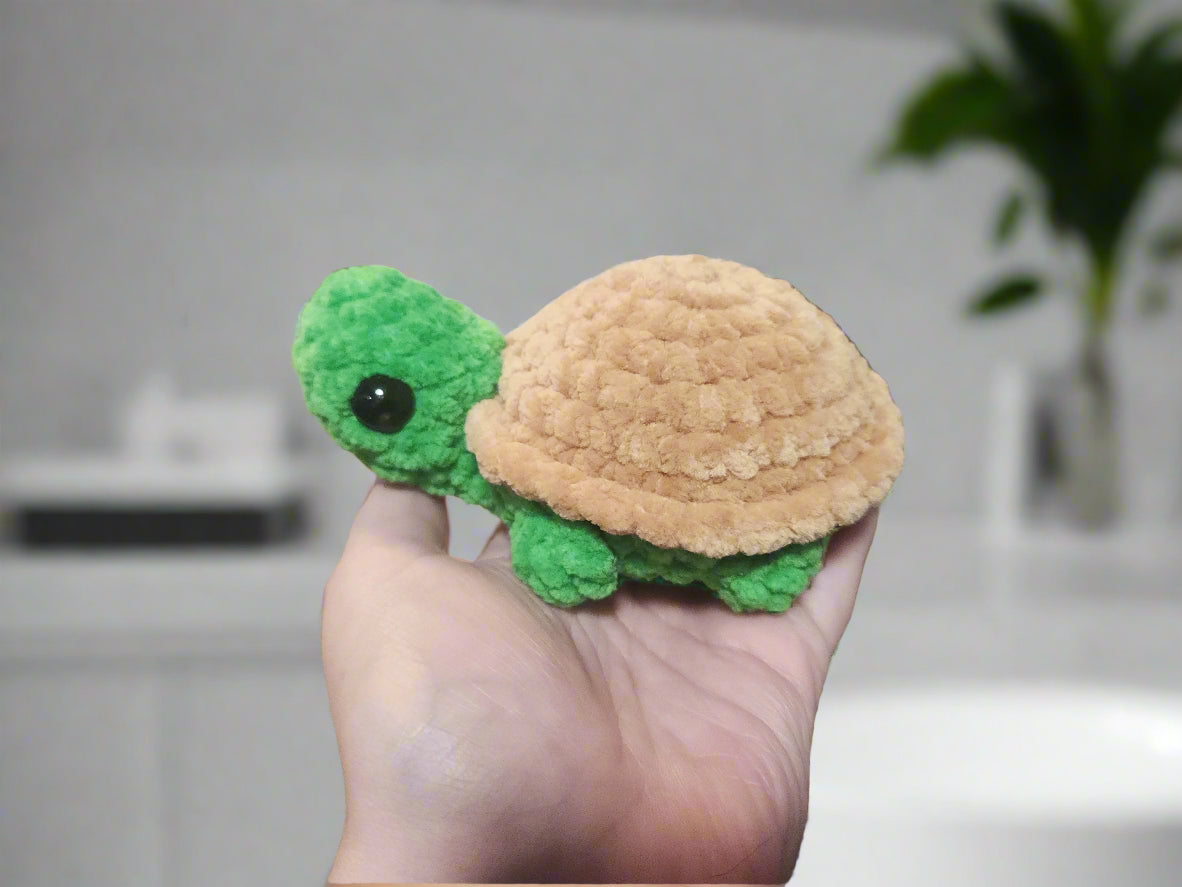 Classic Turtle Crochet Plushie