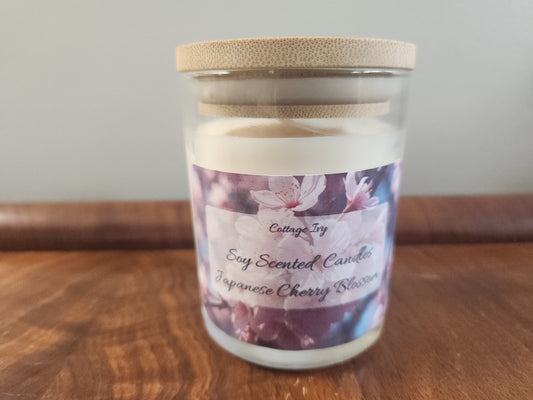 Japanese Cherry Blossom Soy Scented Candle