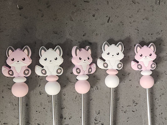 Sweetheart Fox Sprite Amigurumi Sticks