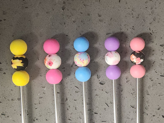 Flower Shop Amigurumi Sticks