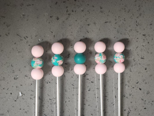 Rose Garden Amigurumi Sticks
