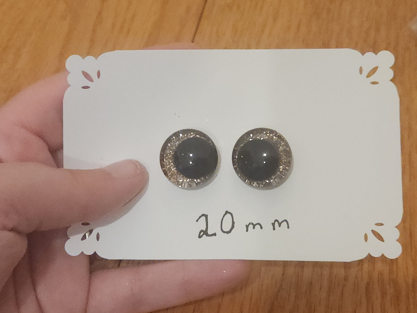 Darling Rose Gold Safety Eyes 16 mm, 20 mm, 30 mm